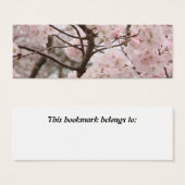 Cherry Blossom Bookmark (Front & Back)