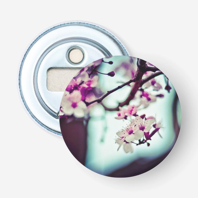 Cherry Blossom Branch Bottle Opener (Front)