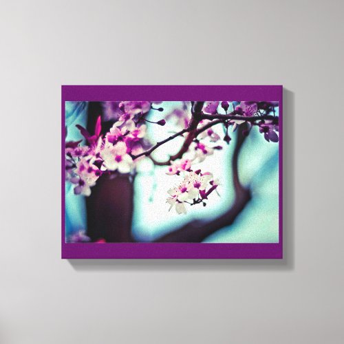 Cherry Blossom Branch Canvas Print