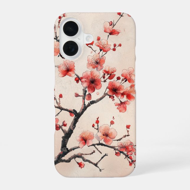Cherry Blossom Branch Iphone Case (Back)