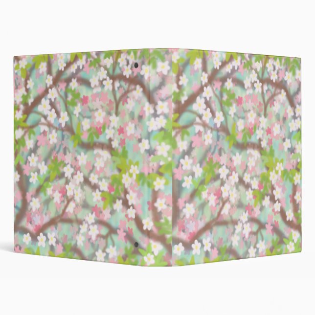 Cherry Blossom Branches Avery Binder (Background)