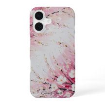 Cherry Blossom Breeze Abstract