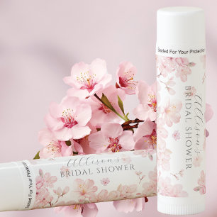 Cherry Blossom Bridal Shower Favor Lip Balm