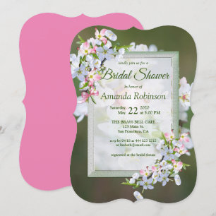 Cherry Blossom Bridal Shower Invitation