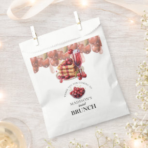 Cherry Blossom Bridal Shower - Personalized Favor Bag