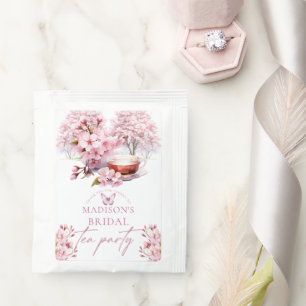 Cherry Blossom Bridal Tea Custom Bag Drink Mix