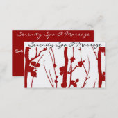 cherry blossom business card (Front/Back)