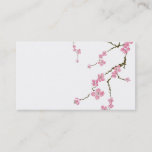 Cherry Blossom Business Card at Zazzle