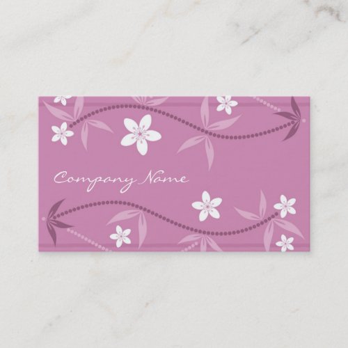 Cherry Blossom Business Card