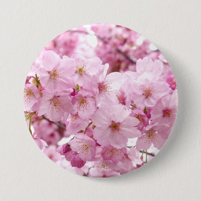 Cherry blossom button (Front)