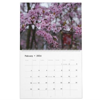 Cherry Blossom Calendar | Zazzle