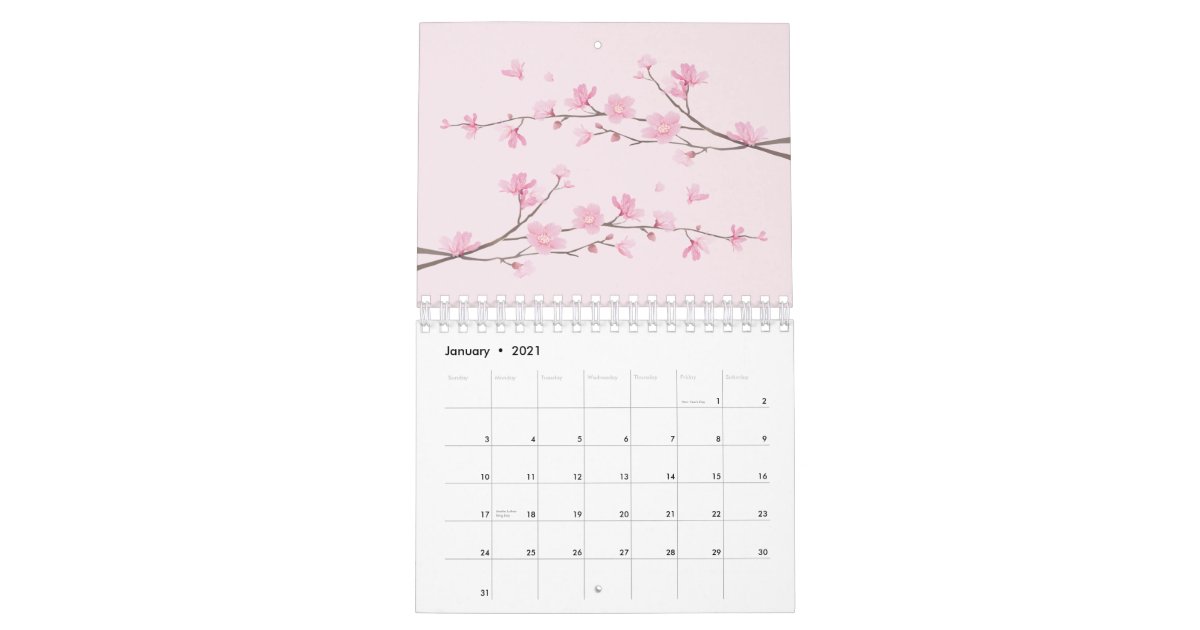 Cherry Blossom Calendar