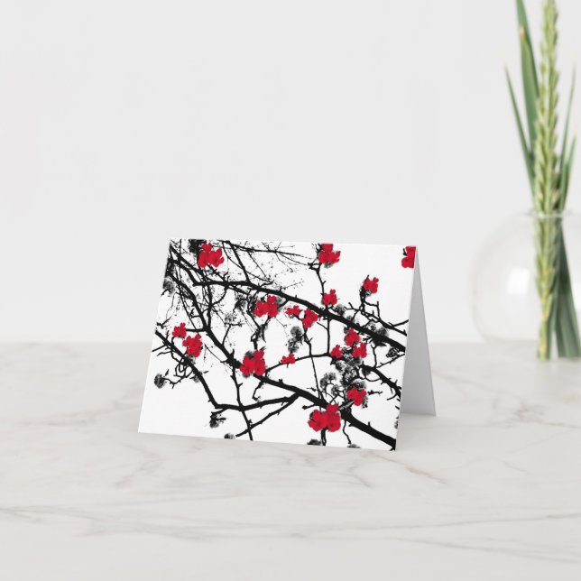 Cherry Blossom Card (Front)