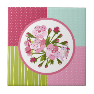 Cherry Blossom Ceramic Tile