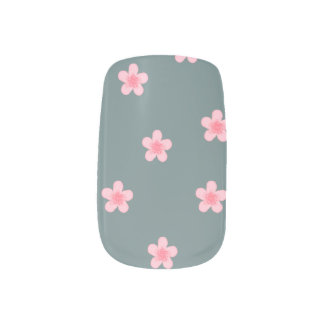 Cherry Blossom Charm Minx Nail Art Decals