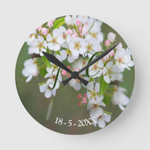 Cherry Blossom Clock