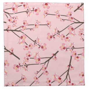 Cherry Blossom Cloth Napkin