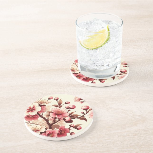 Cherry Blossom Coaster (Side)