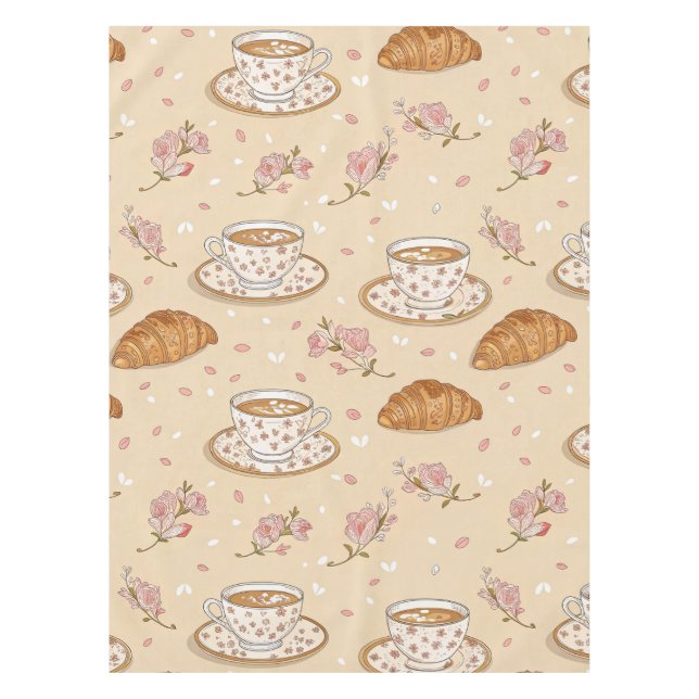 Cherry Blossom Coffee Cozy Pattern (2) Tablecloth (Front)
