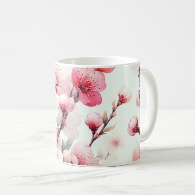 Cherry Blossom Coffee Mug (Front Right)