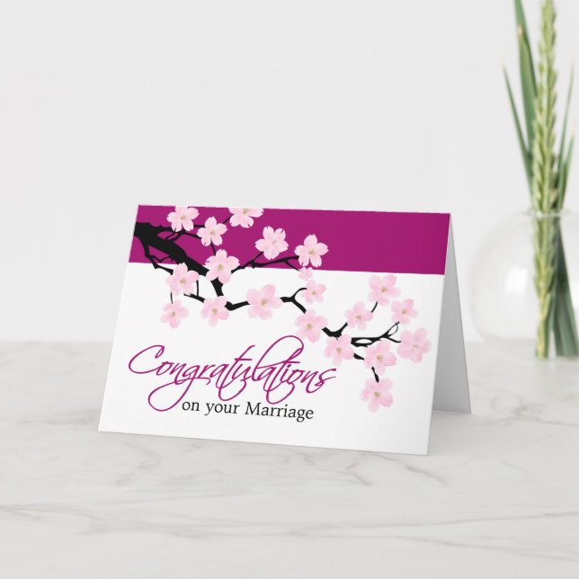 Cherry Blossom | Congratulation Card (Front)