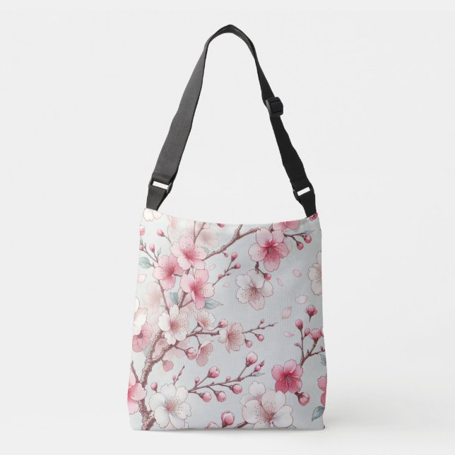 Cherry Blossom Crossbody Bag (Front)