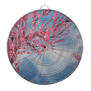 Cherry Blossom Dart Board