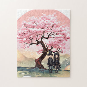 Cherry Blossom decorative puzzle