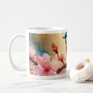 cherry blossom design  beautiful mugs, cups