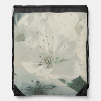 Cherry Blossom Drawstring Bag