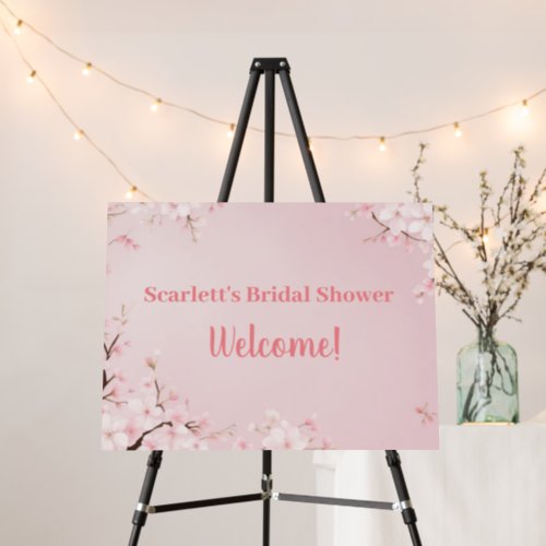 Cherry Blossom DreamsBridal Shower Foam Board