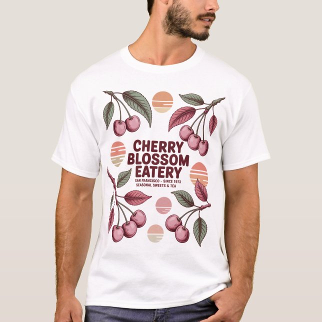 Cherry Blossom Eatery T-Shirt (Front)