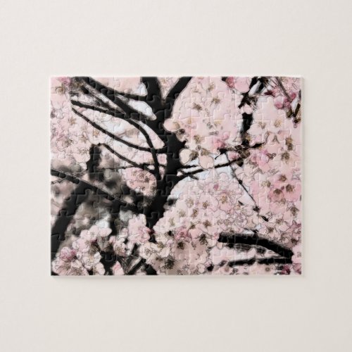 Cherry Blossom Edited Jigsaw Puzzle