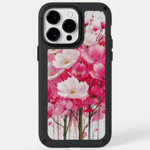 Cherry Blossom Elegance - Watercolor Floral Design Speck iPhone 14 Pro Max Case