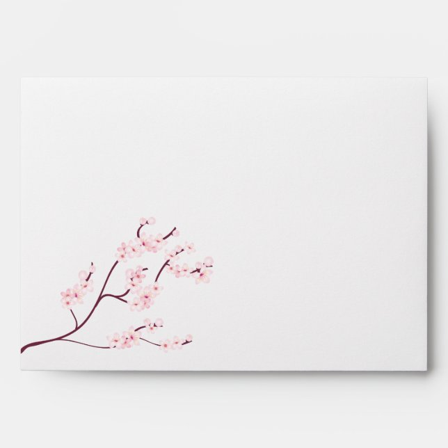 Cherry Blossom Envelope (Front)