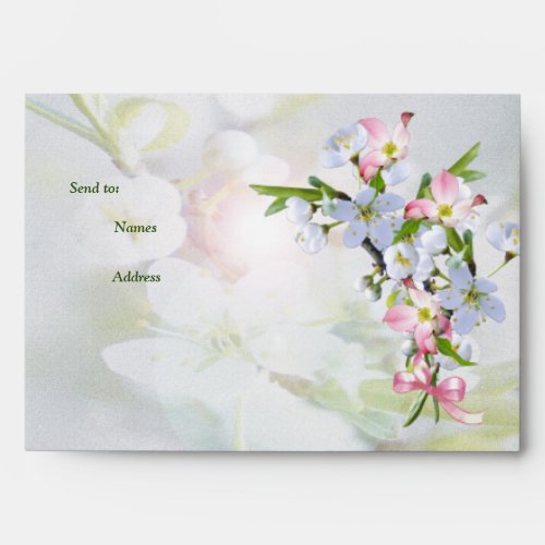 Cherry Blossom Envelopes