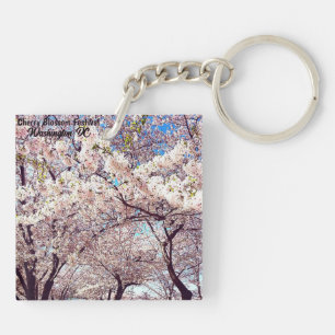 Cherry Blossom Festival Washington D.C. Souvenir Keychain