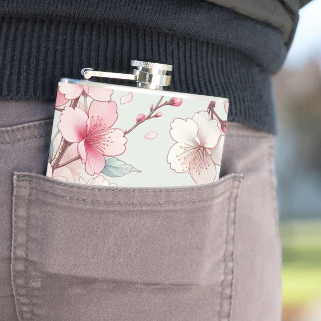 Cherry Blossom Flask (In Situ)