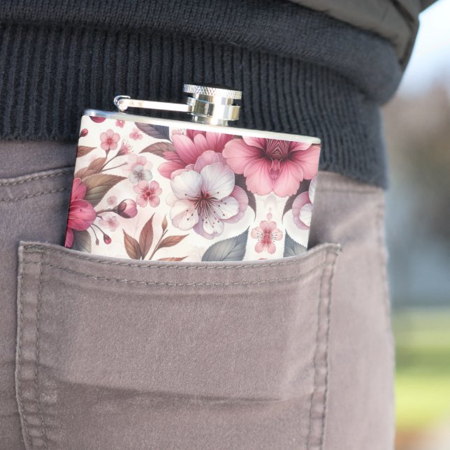Cherry Blossom Flask (In Situ)