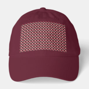 Cherry Blossom Floral Pattern, Pink Flowers Hat