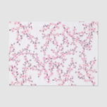 Cherry Blossom | Floral Pink White Tissue Paper
