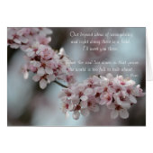 Cherry Blossom Floral Tolerance (Front Horizontal)