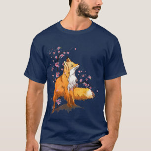 Cherry Blossom Flower Japanese Art Fo  T-Shirt
