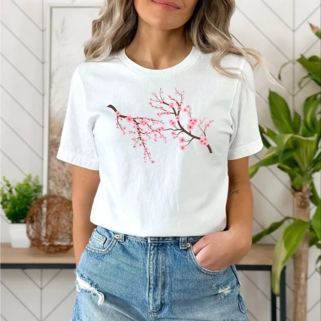 cherry blossom flower  Tri-Blend shirt (Creator Uploaded)