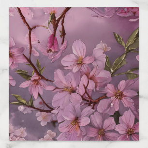 Cherry blossom flowers have been a popular subject envelope liner