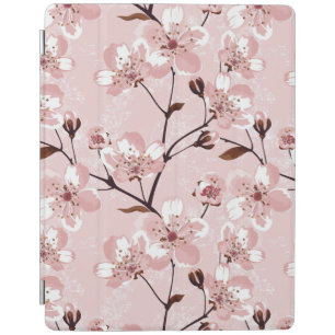 Cherry Blossom Flowers Pattern iPad Smart Cover