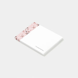 Cherry Blossom Flowers Pattern Post-it Notes | Zazzle