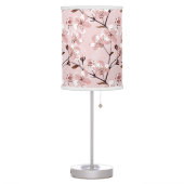 Cherry Blossom Flowers Pattern Table Lamp (Left)