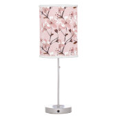 Cherry Blossom Flowers Pattern Table Lamp (Back)