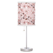 Cherry Blossom Flowers Pattern Table Lamp (Right)